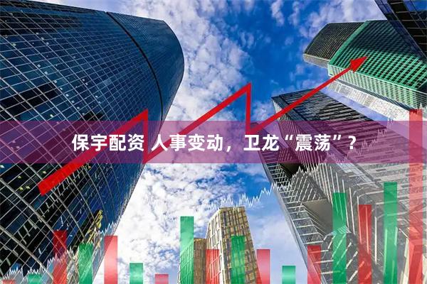 保宇配资 人事变动，卫龙“震荡”？